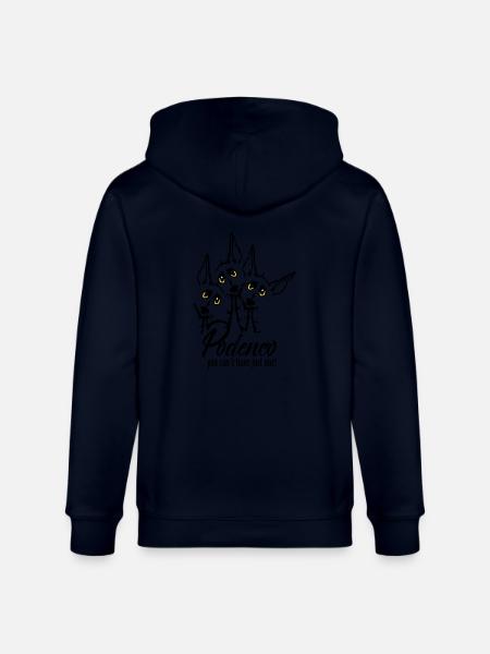 Podi Rudel - Stanley/Stella Unisex Bio-Kapuzenjacke CULTIVATOR - Navy