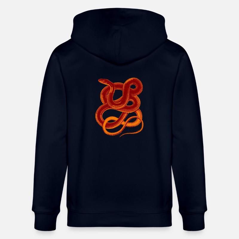 SNAKE - Stanley/Stella Unisex Bio-Kapuzenjacke CULTIVATOR  - Navy