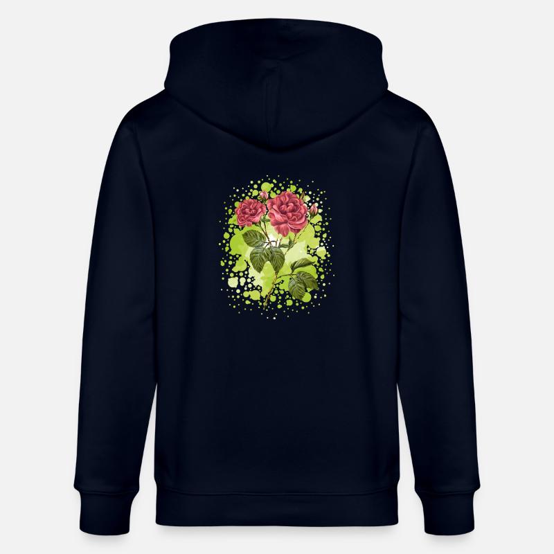 Fleur - Veste à capuche bio CULTIVATOR Stanley/Stella Unisexe - marine