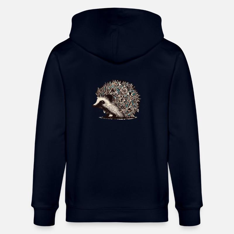 Hérisson - Veste à capuche bio CULTIVATOR Stanley/Stella Unisexe - marine