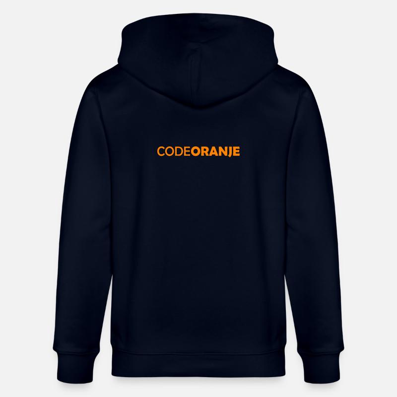 Code Oranje - Pays-Bas - Niederlande - Veste à capuche bio CULTIVATOR Stanley/Stella Unisexe - marine