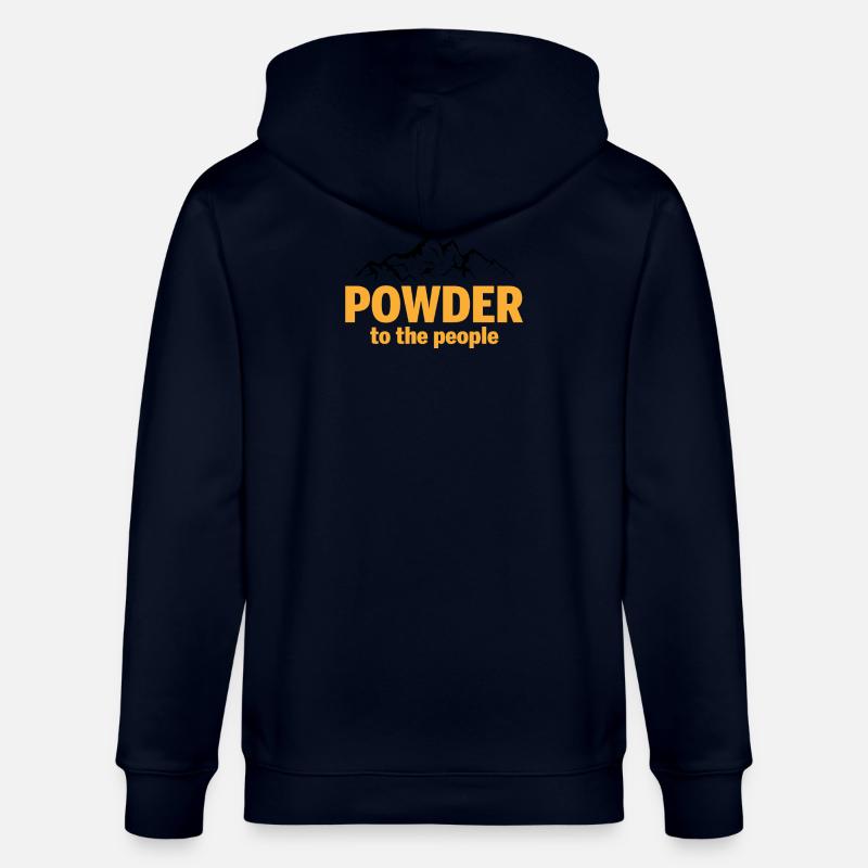 Poudre pour le peuple - Veste à capuche bio CULTIVATOR Stanley/Stella Unisexe - marine