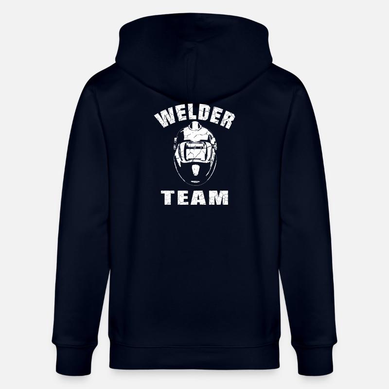 Conception de l’équipe de soudeurs - Veste à capuche bio CULTIVATOR Stanley/Stella Unisexe - marine