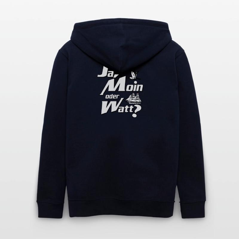 Ja Moin oder Watt? Veste à capuche bio CULTIVATOR Stanley/Stella Unisexe