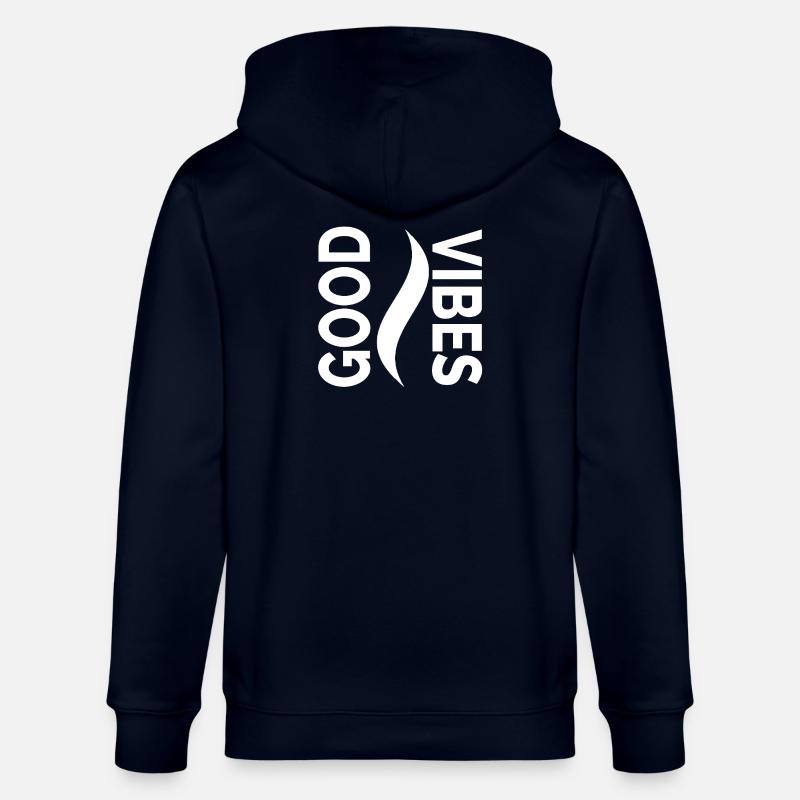 Gute Stimmung - Stanley/Stella Unisex Bio-Kapuzenjacke CULTIVATOR  - Navy
