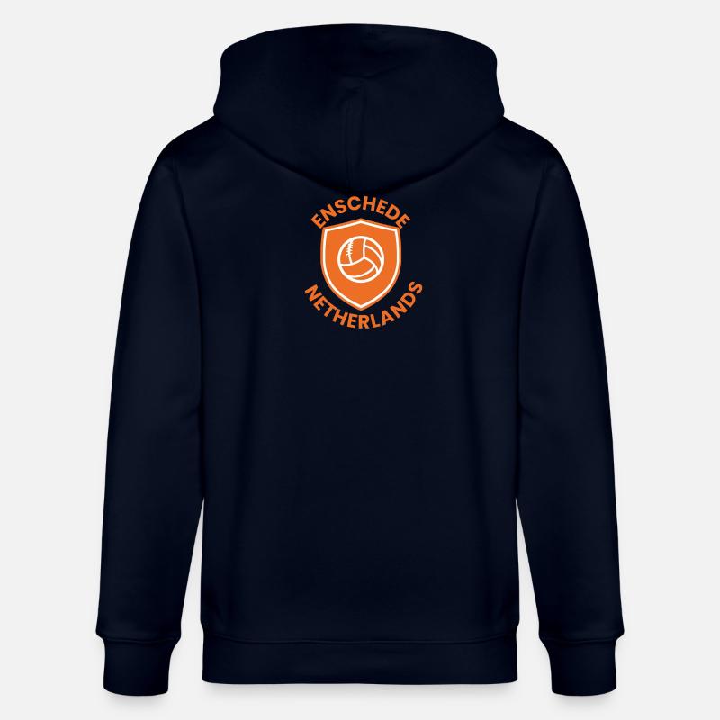 Bouclier de volée d’Enschede - Veste à capuche bio CULTIVATOR Stanley/Stella Unisexe - marine