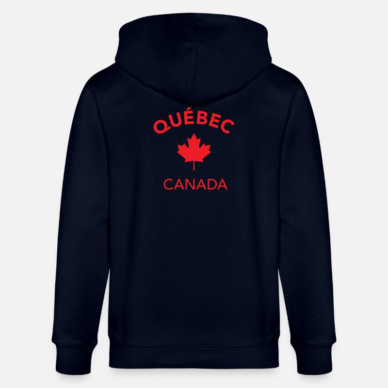 QUEBEC CANADA - Stanley/Stella Unisex Bio-Kapuzenjacke CULTIVATOR  - Navy