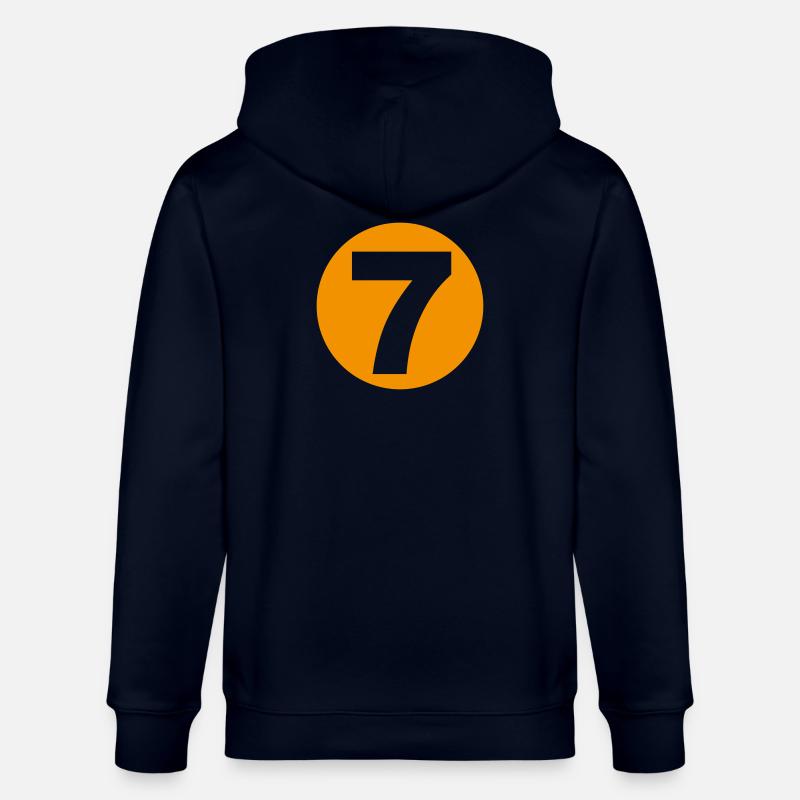 7 Boule de billard - Veste à capuche bio CULTIVATOR Stanley/Stella Unisexe - marine