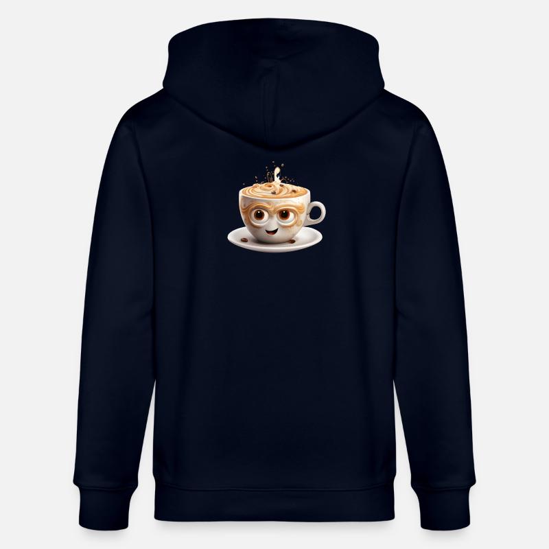 Tasse à café sucrée - Veste à capuche bio CULTIVATOR Stanley/Stella Unisexe - marine