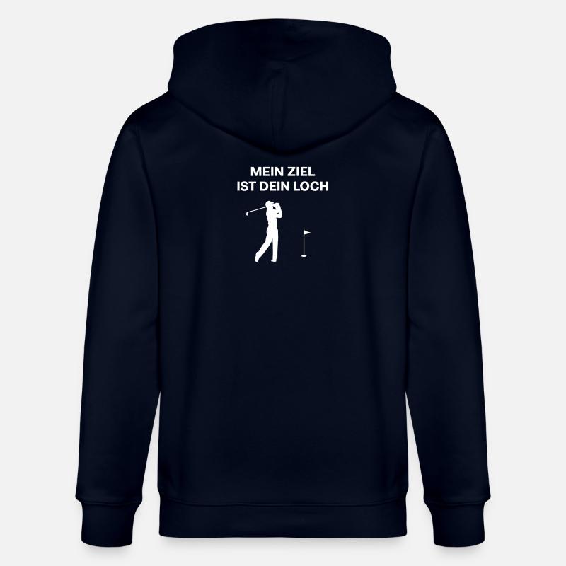 Mon objectif, c’est ton trou - Veste à capuche bio CULTIVATOR Stanley/Stella Unisexe - marine