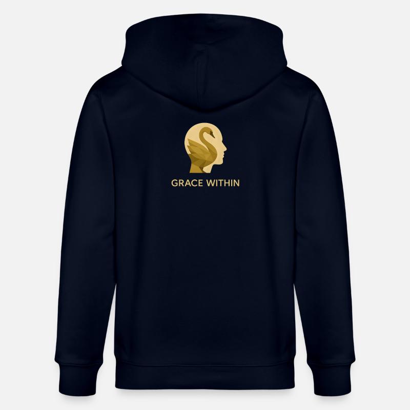 Grace Within - Stanley/Stella Unisex Bio-Kapuzenjacke CULTIVATOR  - Navy