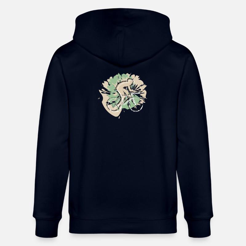 Le design de Rickel : Cyclisme 2026 - Veste à capuche bio CULTIVATOR Stanley/Stella Unisexe - marine