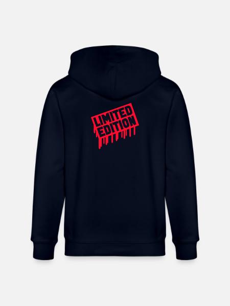 Limited Edition Stamp - Stanley/Stella CULTIVATOR  Unisex Organic Hooded Jacket - navy