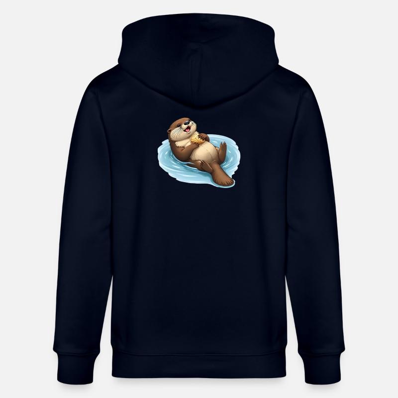 Castor décontracté avec coquille - Veste à capuche bio CULTIVATOR Stanley/Stella Unisexe - marine