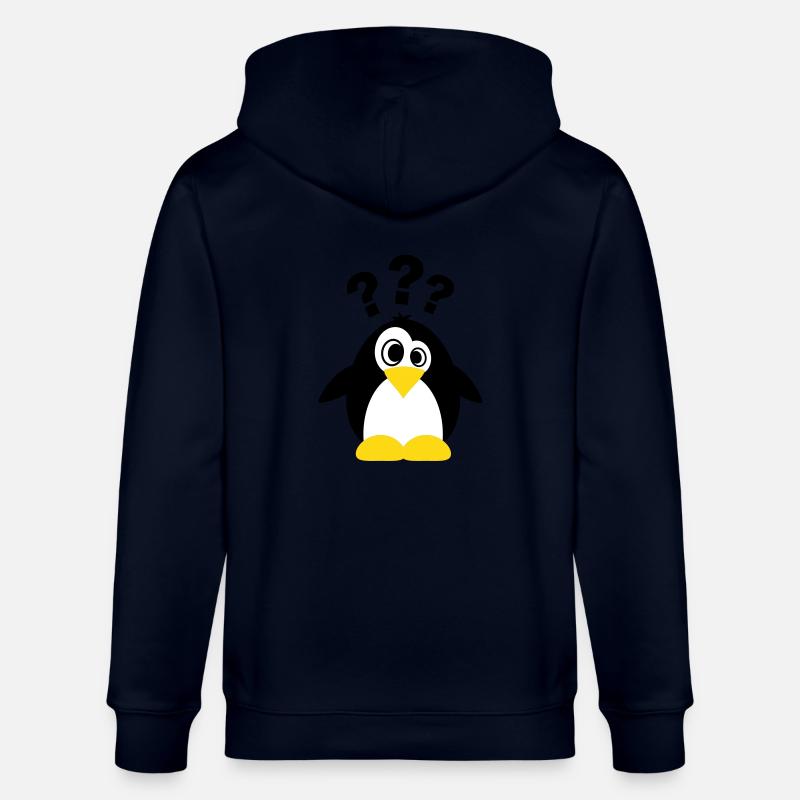 Dummer Pinguin - Stanley/Stella Unisex Bio-Kapuzenjacke CULTIVATOR  - Navy