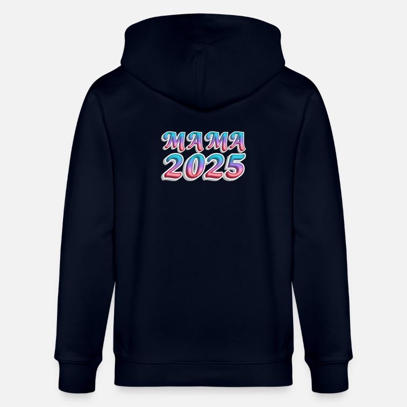 Mama 2025 Farbexplosion - Stanley/Stella Unisex Bio-Kapuzenjacke CULTIVATOR  - Navy