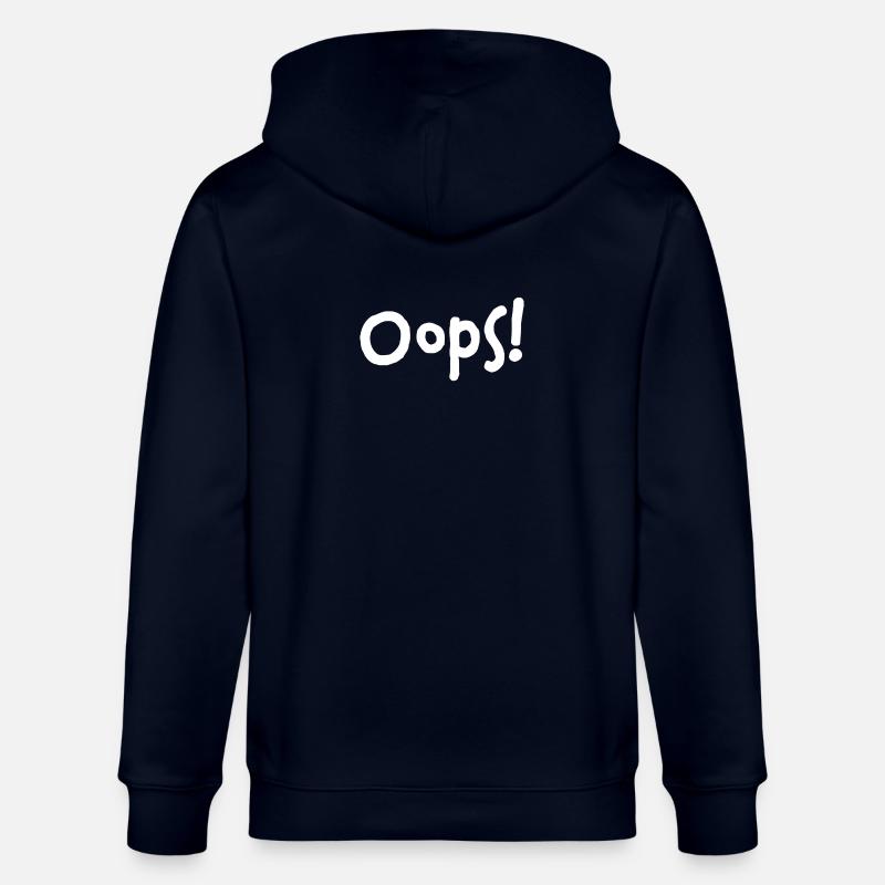 Oops! – I did it again... - Stanley/Stella Unisex Bio-Kapuzenjacke CULTIVATOR  - Navy