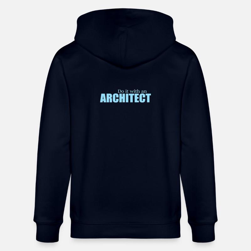 Architecte - Veste à capuche bio CULTIVATOR Stanley/Stella Unisexe - marine