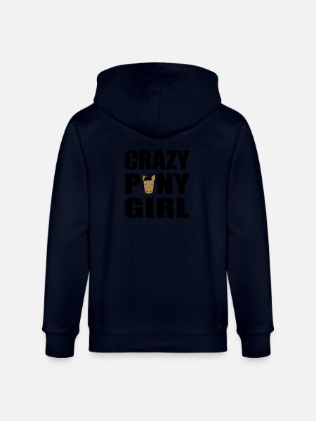 pony - Stanley/Stella CULTIVATOR Unisex Organic Hooded Jacket - navy