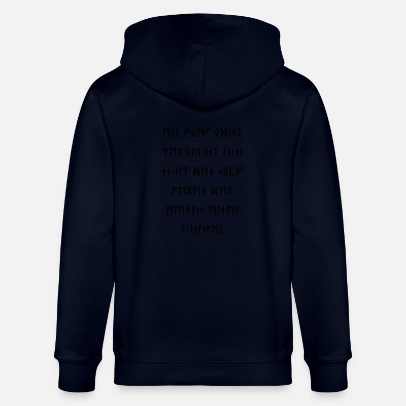 Ein Wolf Odins 2 - Stanley/Stella Unisex Bio-Kapuzenjacke CULTIVATOR - Navy