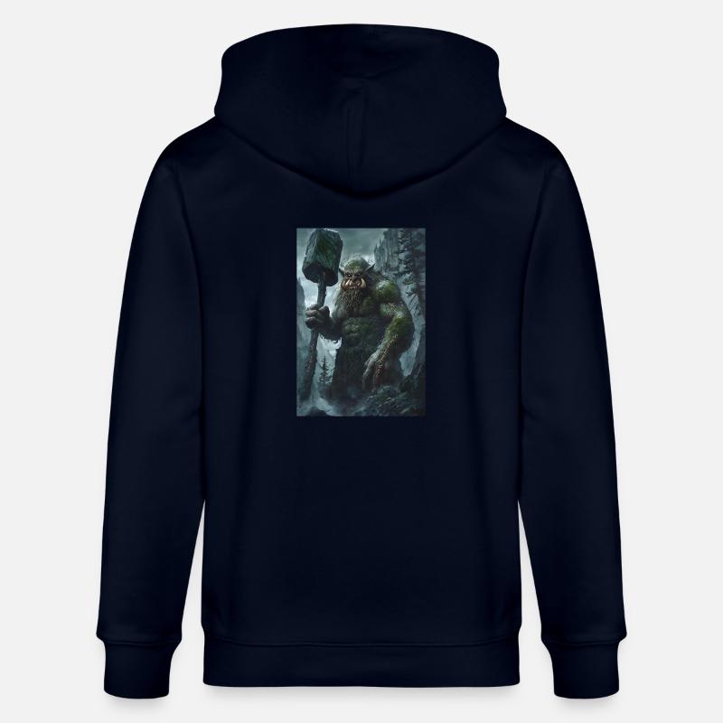 Géant Géant Norvège Cadeau - Veste à capuche bio CULTIVATOR Stanley/Stella Unisexe - marine