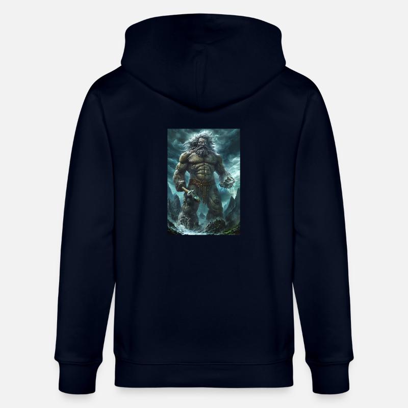 Cadeau géant géant - Veste à capuche bio CULTIVATOR Stanley/Stella Unisexe - marine