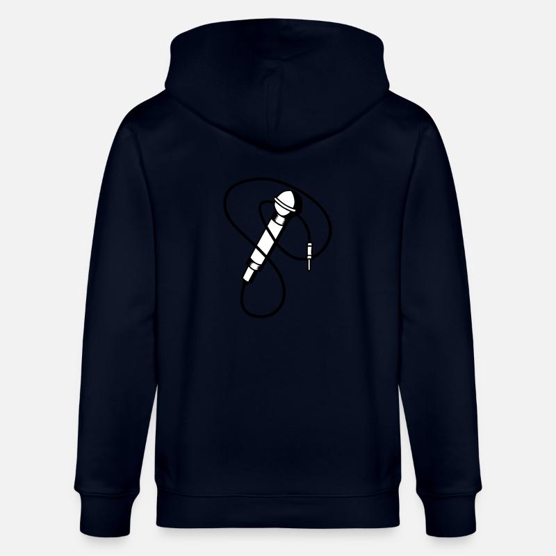 microphone - Stanley/Stella Unisex Bio-Kapuzenjacke CULTIVATOR  - Navy