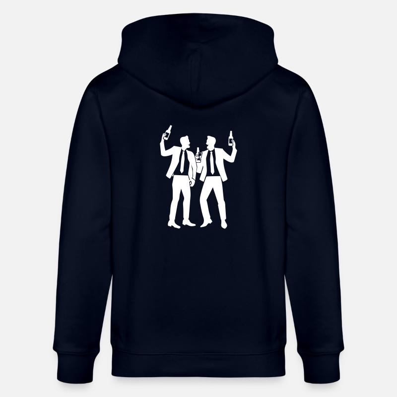 Team Drinking Mannschaft - Stanley/Stella Unisex Bio-Kapuzenjacke CULTIVATOR  - Navy
