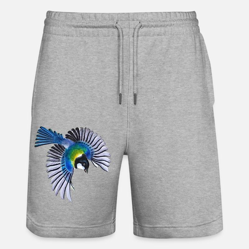 Génial - Short de jogging bio TRAINER Stanley/Stella unisexe - gris chiné