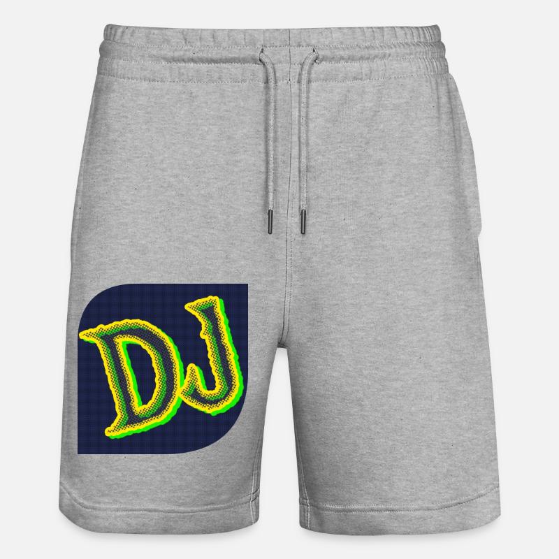 Deejay / DJ - Short de jogging bio TRAINER Stanley/Stella unisexe - gris chiné