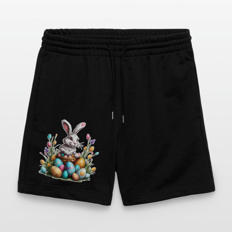 Easter Bunny / Easter / Eggs / Holidays / Easter Stanley/Stella Trainer Unisex Organic Jogging Shorts