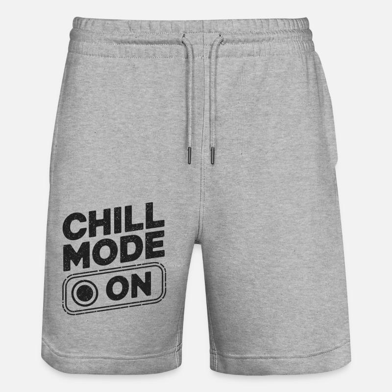 Mode détente sur Relax Relax - Short de jogging bio TRAINER Stanley/Stella unisexe - gris chiné