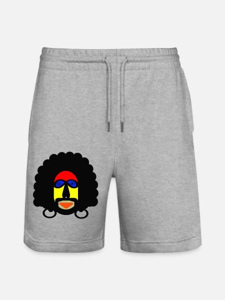 M. Curly - Short de jogging bio TRAINER Stanley/Stella unisexe - gris chiné