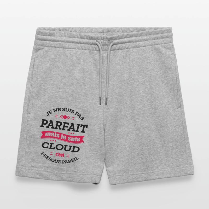 CLOUD PARFAIT - PRENOM CLOUD Short de jogging bio TRAINER Stanley/Stella unisexe