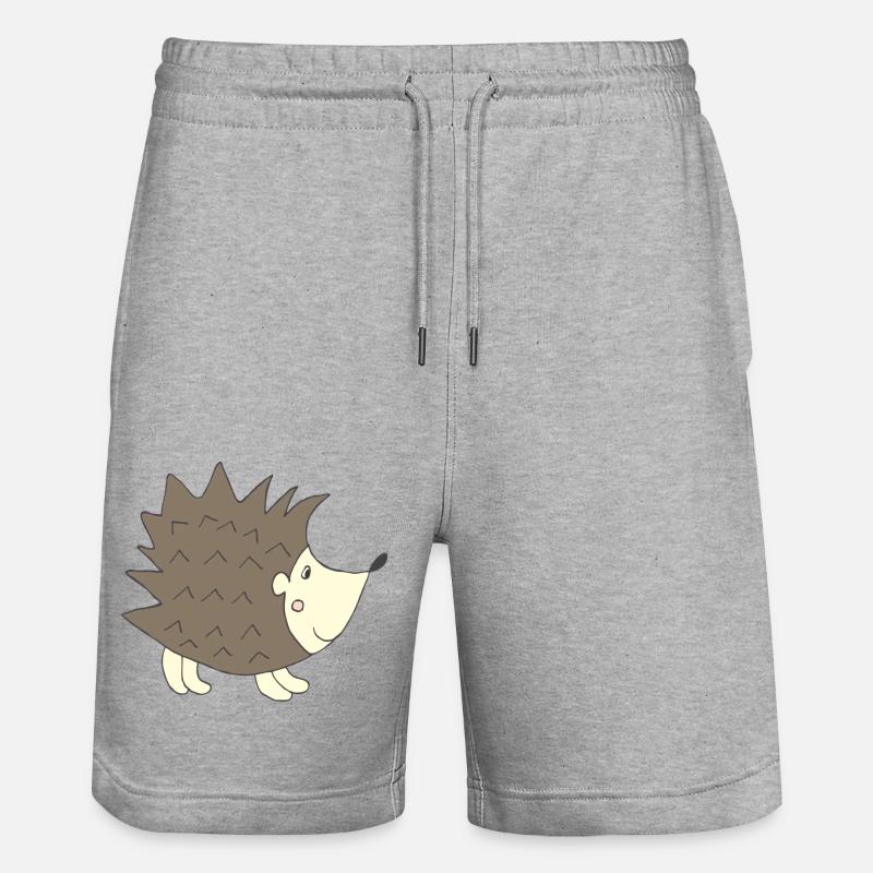 hérisson - Short de jogging bio TRAINER Stanley/Stella unisexe - gris chiné