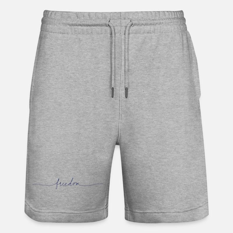 Liberté - Short de jogging bio TRAINER Stanley/Stella unisexe - gris chiné