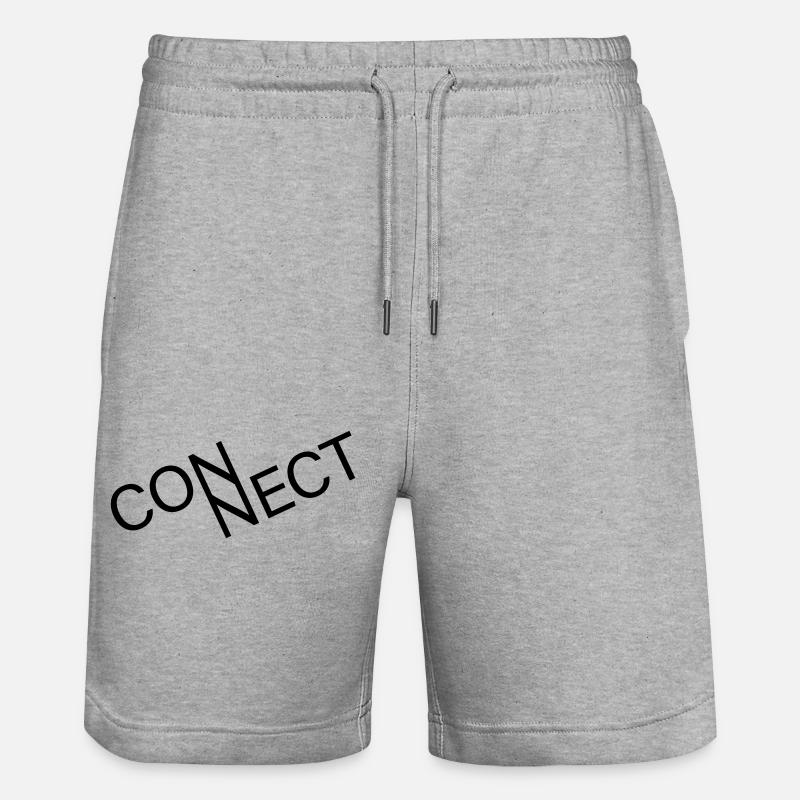 Relier - Short de jogging bio TRAINER Stanley/Stella unisexe - gris chiné