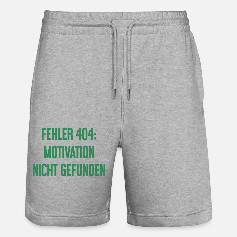 Erreur 404 : Motivation introuvable - Short de jogging bio TRAINER Stanley/Stella unisexe - gris chiné