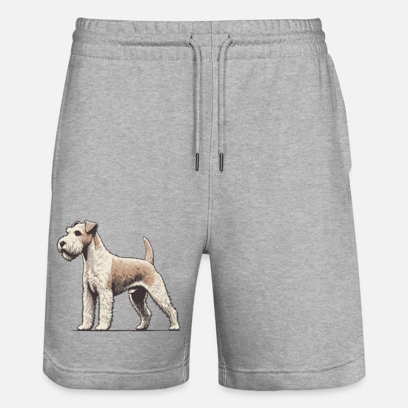 Terrier - Short de jogging bio TRAINER Stanley/Stella unisexe - gris chiné