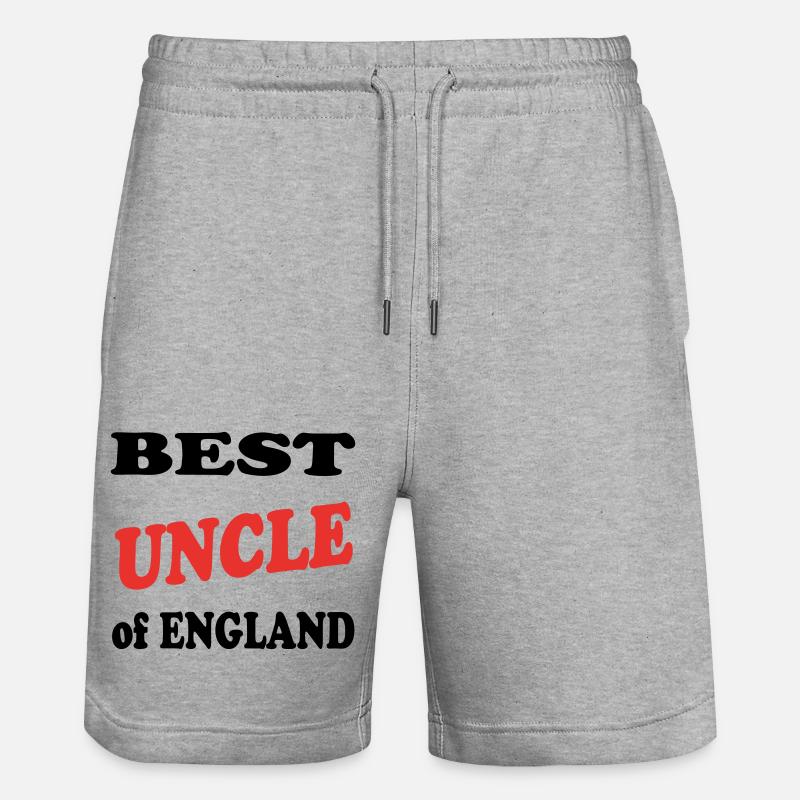Best UNCLE - Short de jogging bio TRAINER Stanley/Stella unisexe - gris chiné