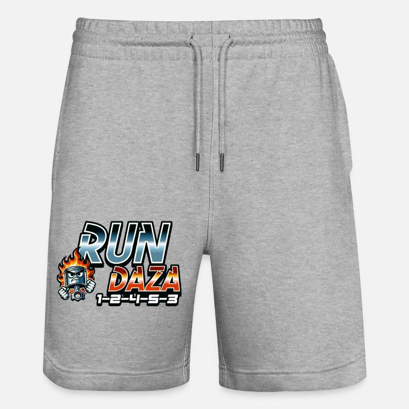 Speed Freak RS3. TTRS. - Stanley/Stella Unisex Bio Joggingshorts Trainer  - Grau meliert