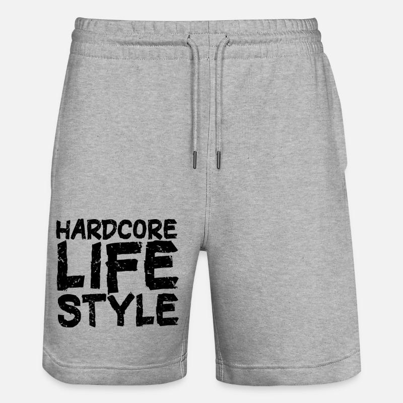 HC Mode de vie - Short de jogging bio TRAINER Stanley/Stella unisexe - gris chiné