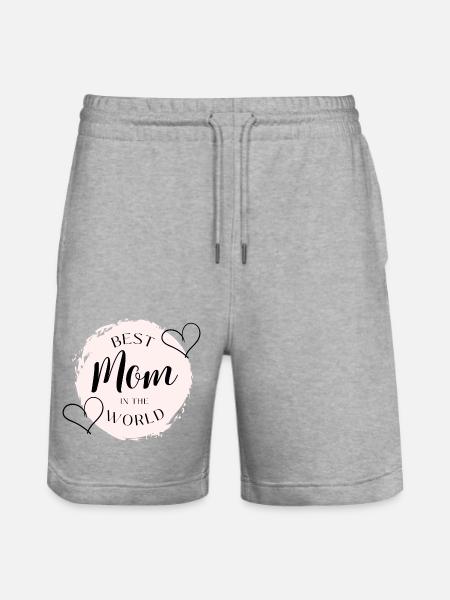 Meilleure Maman - Short de jogging bio TRAINER Stanley/Stella unisexe - gris chiné