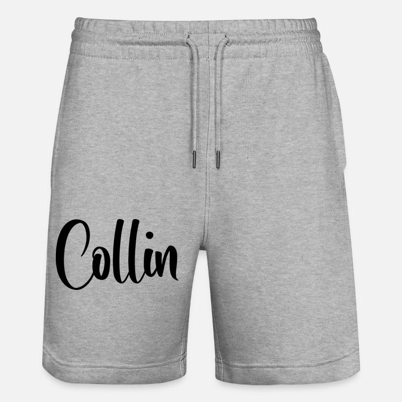 Nom - Collin - Short de jogging bio TRAINER Stanley/Stella unisexe - gris chiné