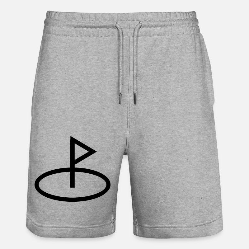 golf - Short de jogging bio TRAINER Stanley/Stella unisexe - gris chiné