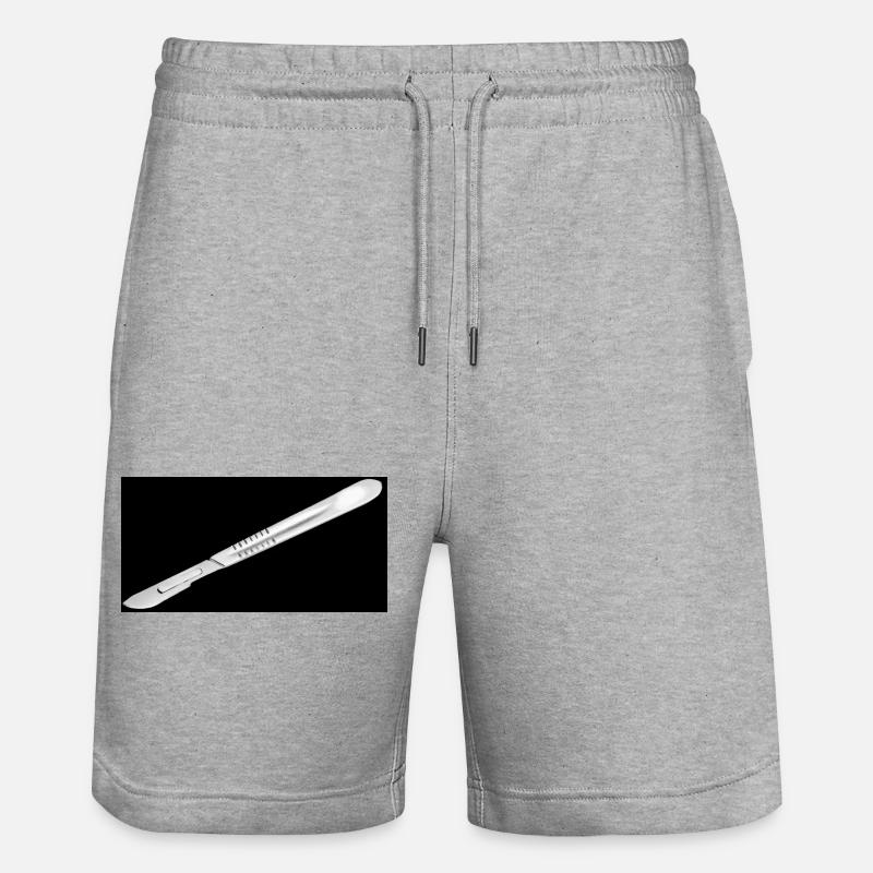 Lancette - Short de jogging bio TRAINER Stanley/Stella unisexe - gris chiné