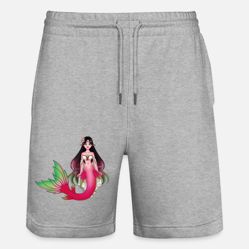 Seressa - Short de jogging bio TRAINER Stanley/Stella unisexe - gris chiné