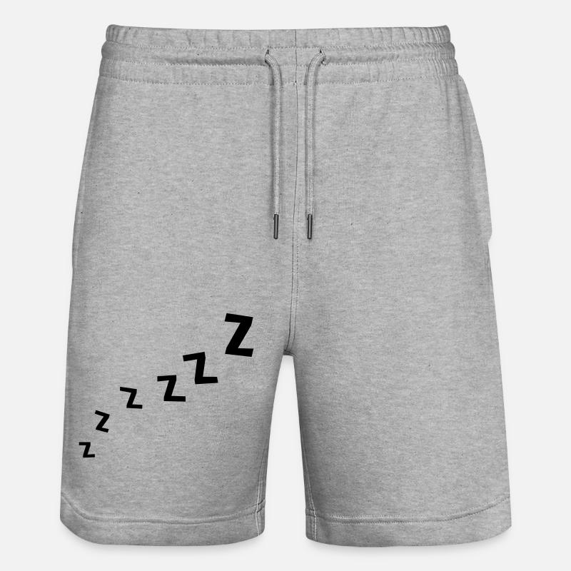 Zzzzzzz - Short de jogging bio TRAINER Stanley/Stella unisexe - gris chiné
