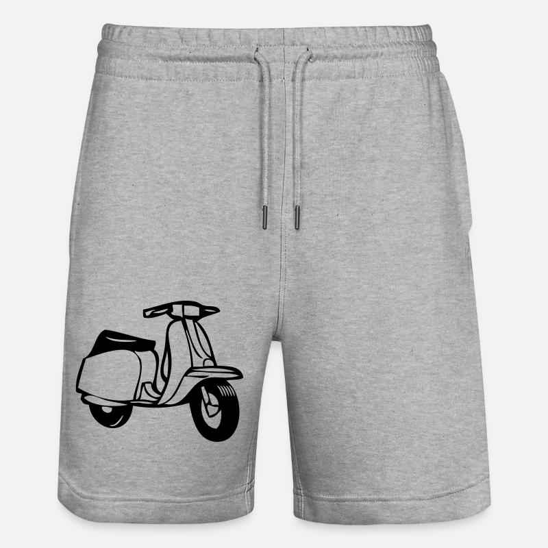 cool - Short de jogging bio TRAINER Stanley/Stella unisexe - gris chiné