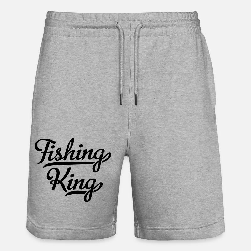 pêche - Short de jogging bio TRAINER Stanley/Stella unisexe - gris chiné